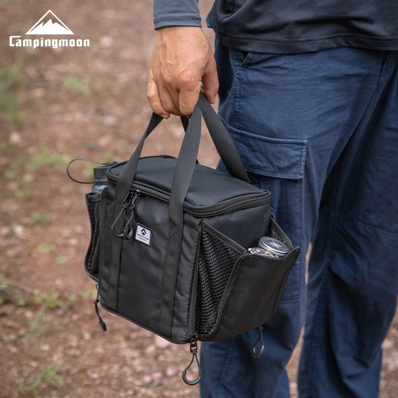 Coffee Equipment For Camping - CAMPINGMOON BKXD-5F-B Gaskartuschen-Tasche Camping-Kaffeeausrüstung Aufbewahrungstasche Mehrzweck-Erweiterungstasche