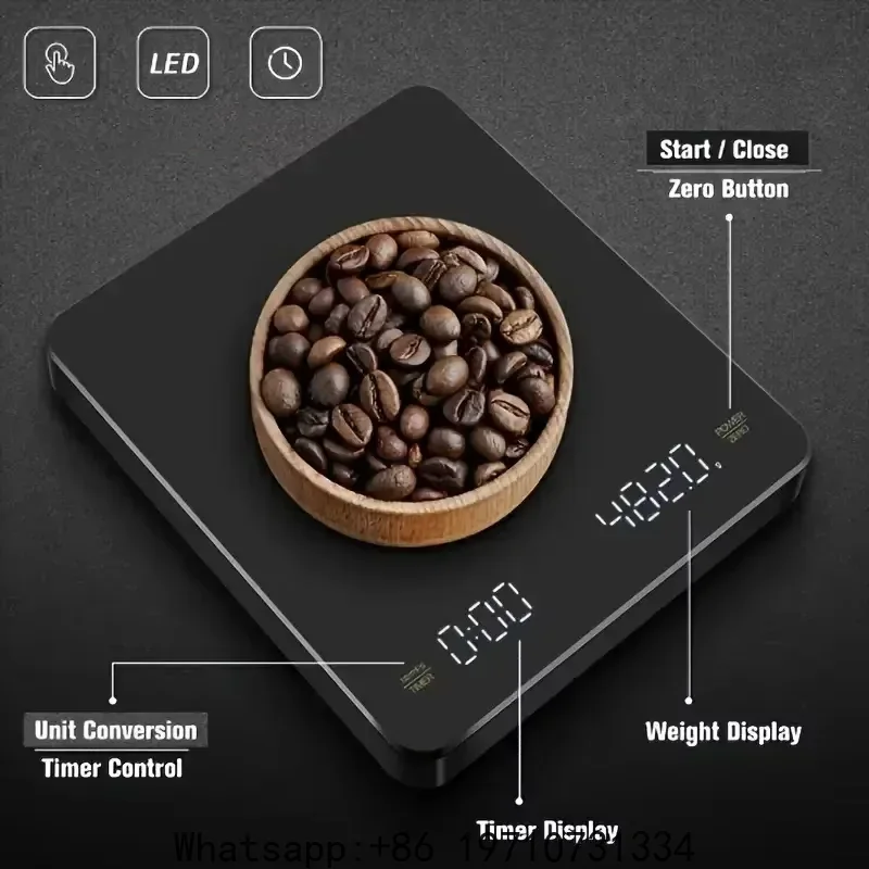 Neue Digitale Espresso-Kaffeew – Scale Drip Timer Bewertung und Preis