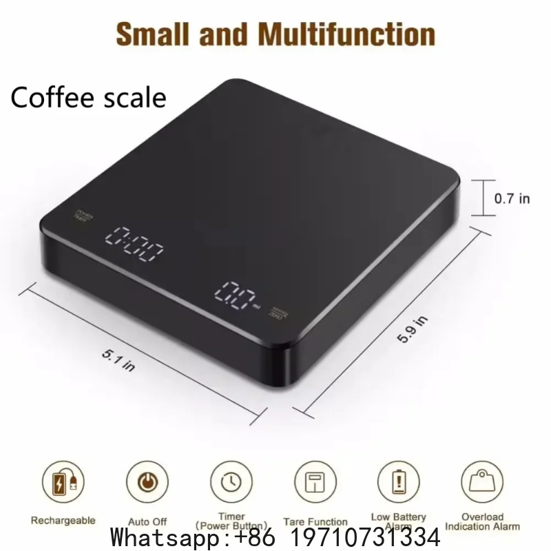 Neue Digitale Espresso-Kaffeew – Scale Drip Timer Bewertung und Preis