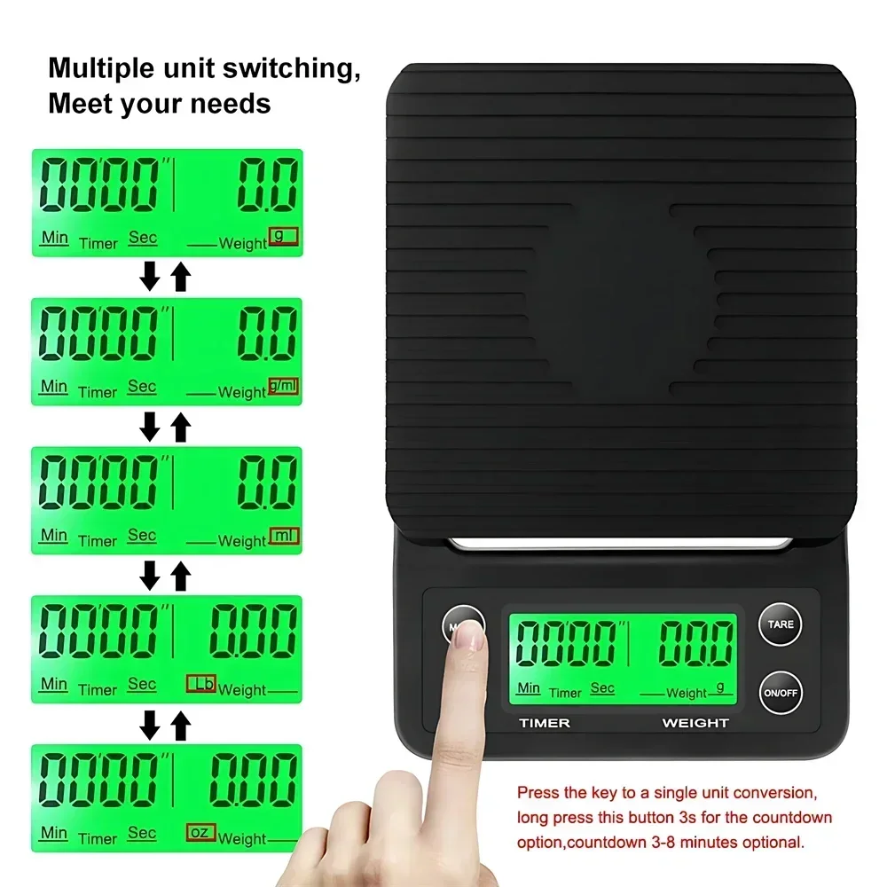 Küchenwerkzeuge Kaffeewaage mi – Scale Drip Timer Bewertung und Preis